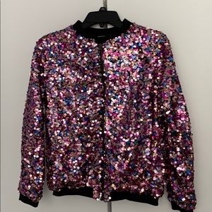 Sequin jacket